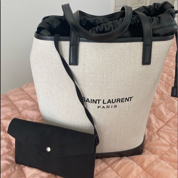 Saint Laurent tote bag, pre-owner 100 autentic - Picture 10 of 13